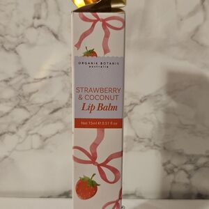 Organik Botanik - Strawberry & Coconut Lip Balm